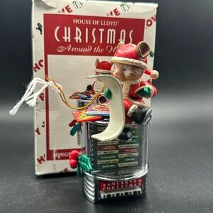 Vtg 1996 House of Lloyd Christmas Around the World